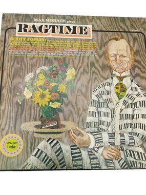 1976 Max Morath Plays Ragtime 12"  vinyl double album Record LP Set Vangaurd